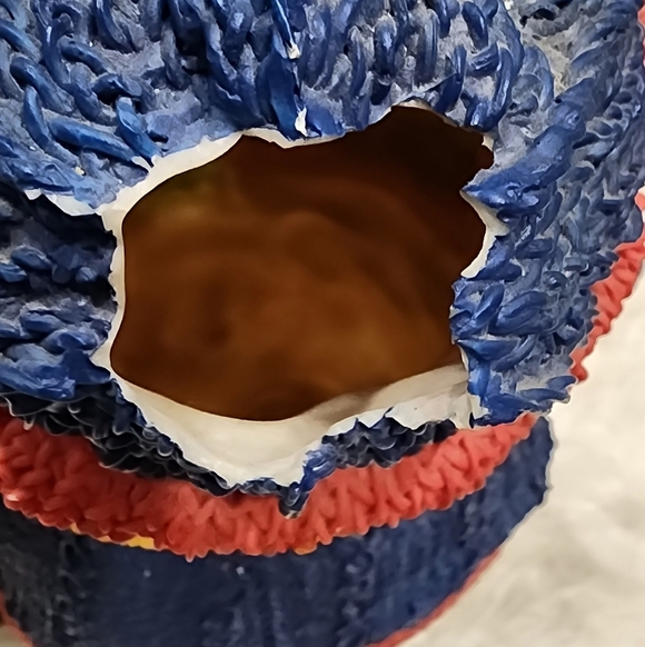 16" Holiday Snowman Figurine with Broom - Picture 4 of 4